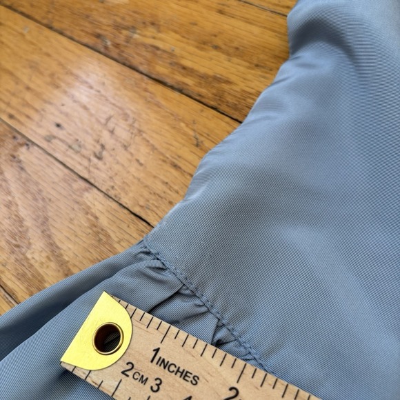 Gunne Sax by Jessica McClintock Blue Ivory Lace Vintage Dress Size 11 - Picture 13 of 15